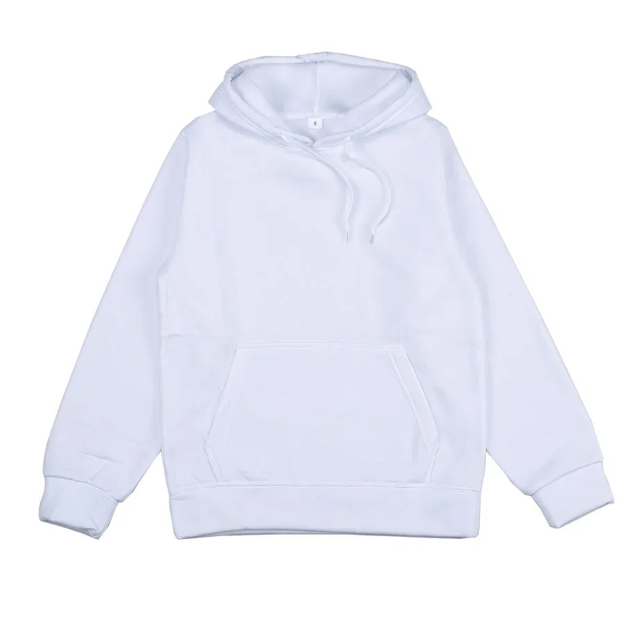 2023 Brand Men's Hoodie Harajuku Student Sweatshirt Pure Color Fashion Simple Streetwear Men's And Women's Pullover Sweatshirt